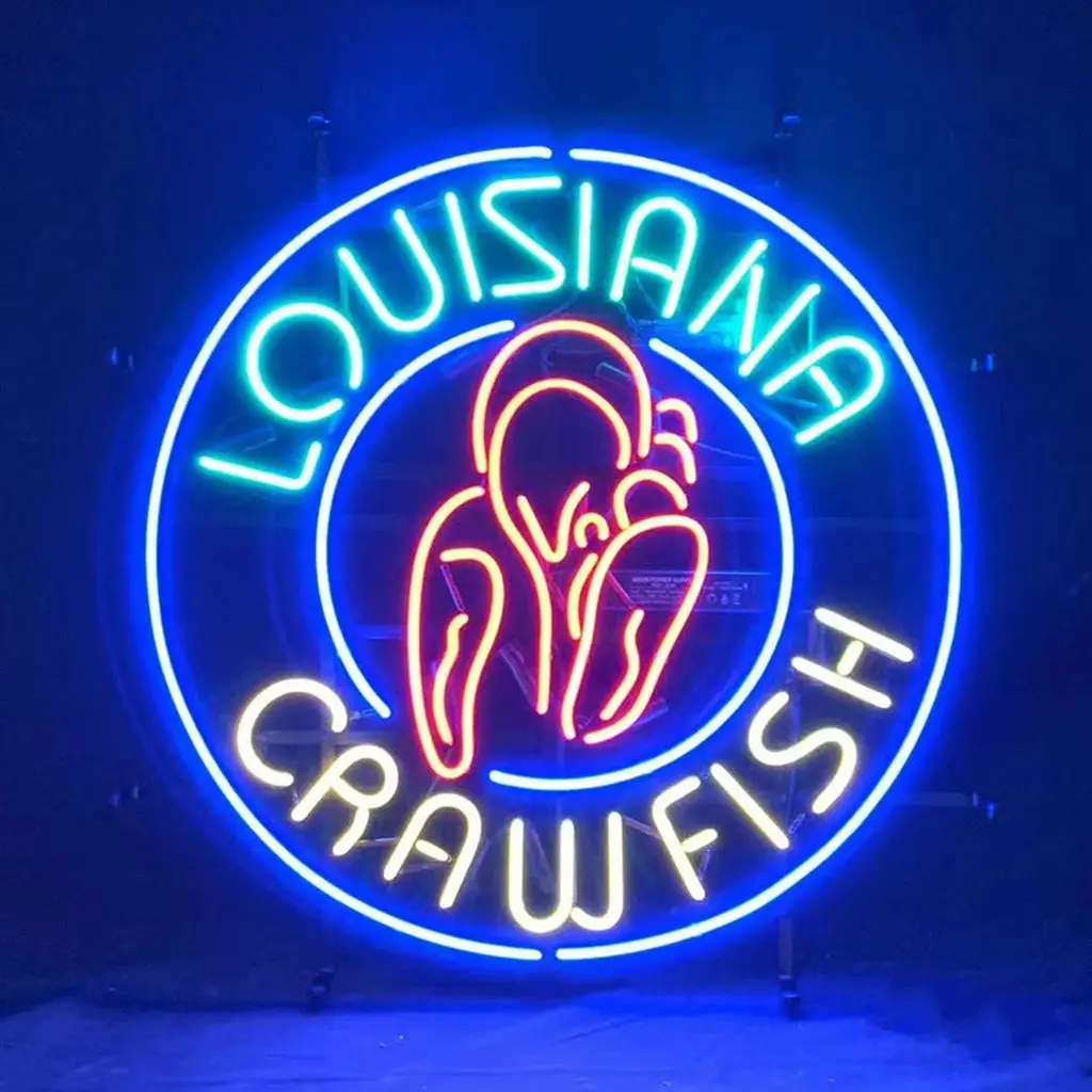 Louisiana Crawfish Neon Signs Light 1