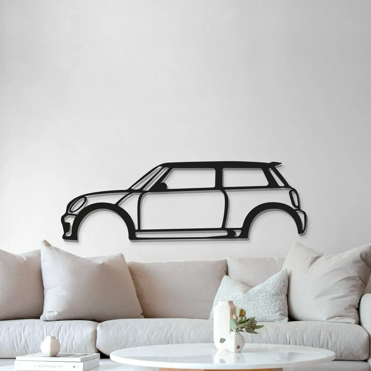 Cooper S Metal Car Wall Art - Mt0913 5