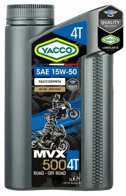 Yacco Mvx 500 4T 15W50 1