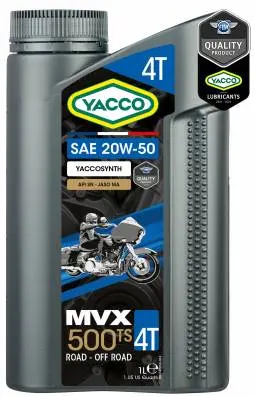 Yacco Mvx 500 Ts 4T 20W50 1