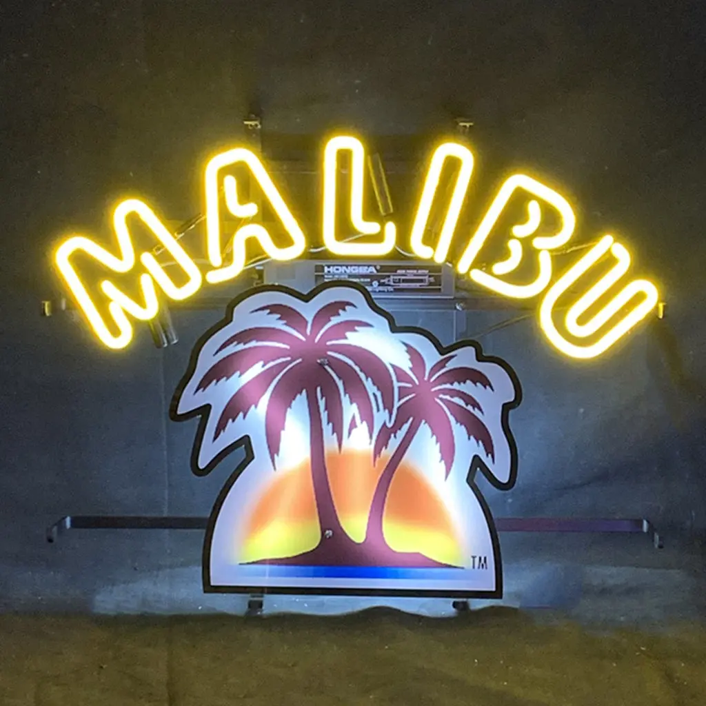 Malibu Beer Neon Light Sign 1