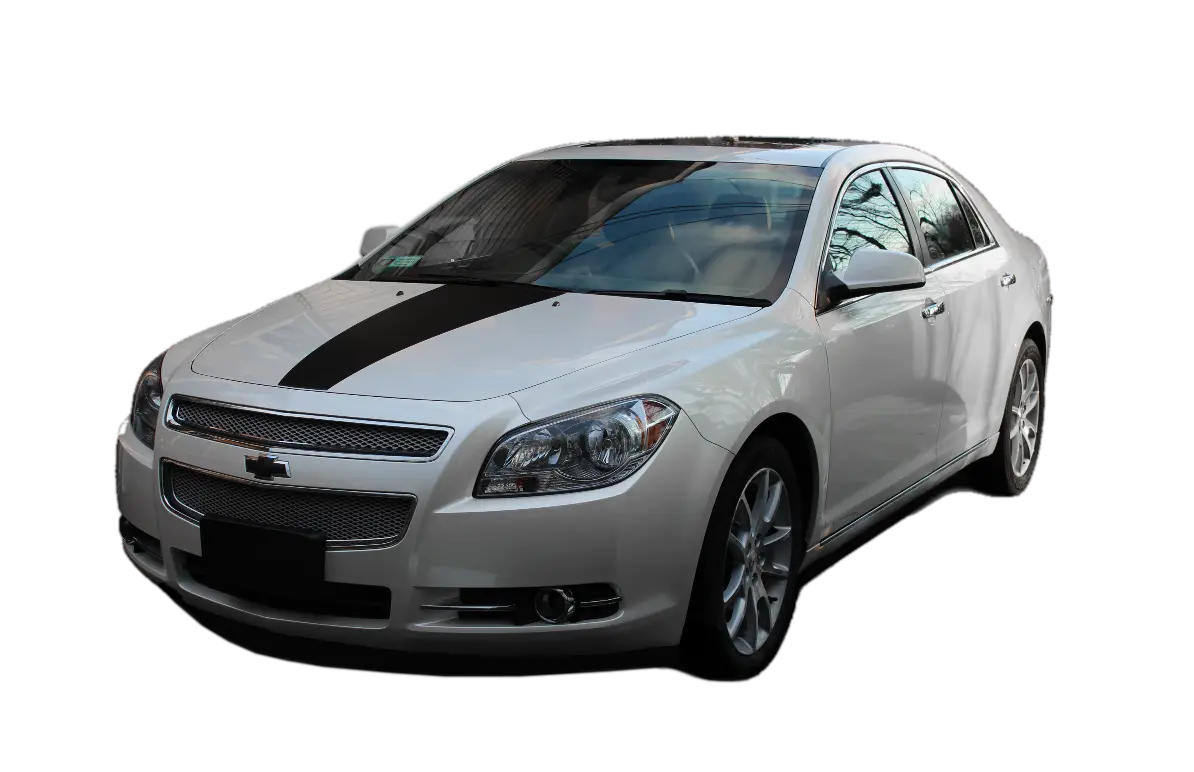 Center Hood Stripe Graphic Decal - Malibu 08-12 1