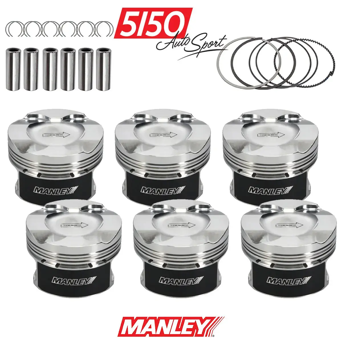 Manley Forged Piston Set, Bmw N54 1