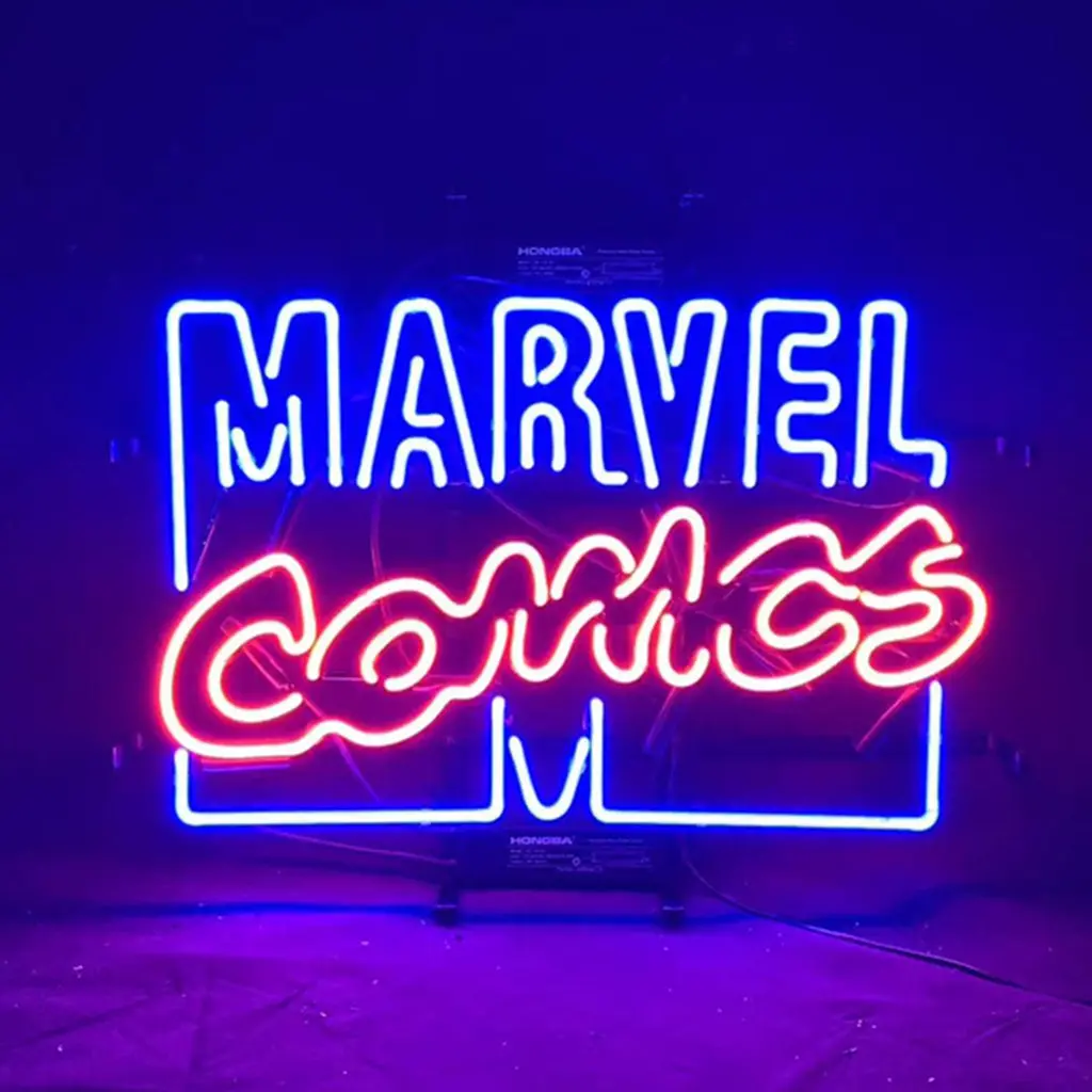 Marvel Comics Neon Light Sign 1