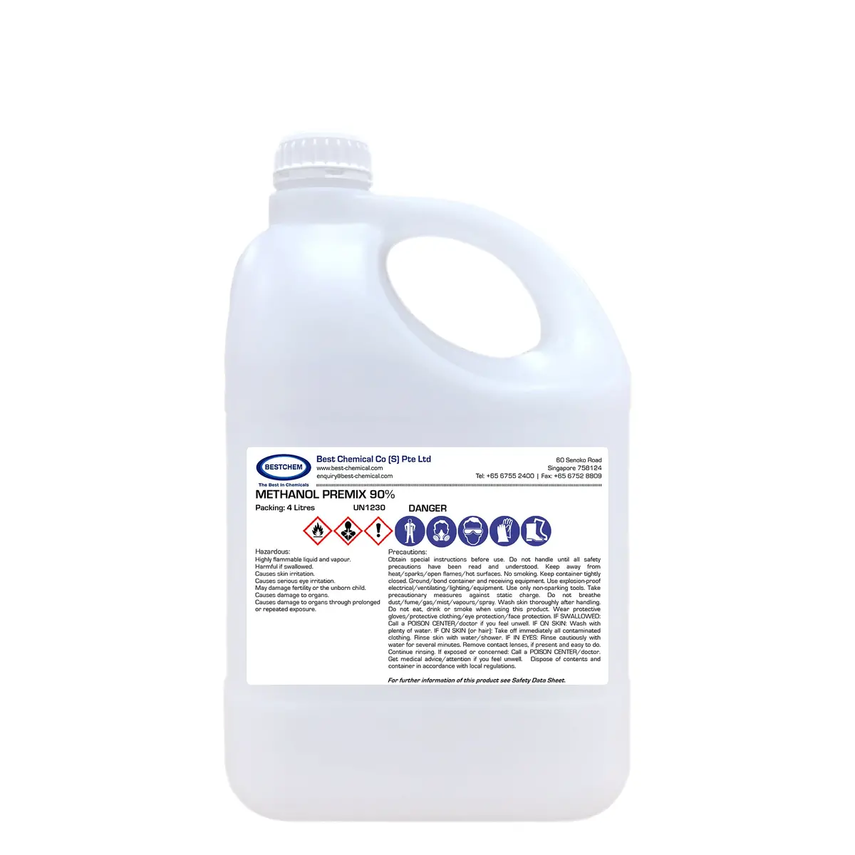 Bestchem Methanol Premix 90% (For Water Injection) 2