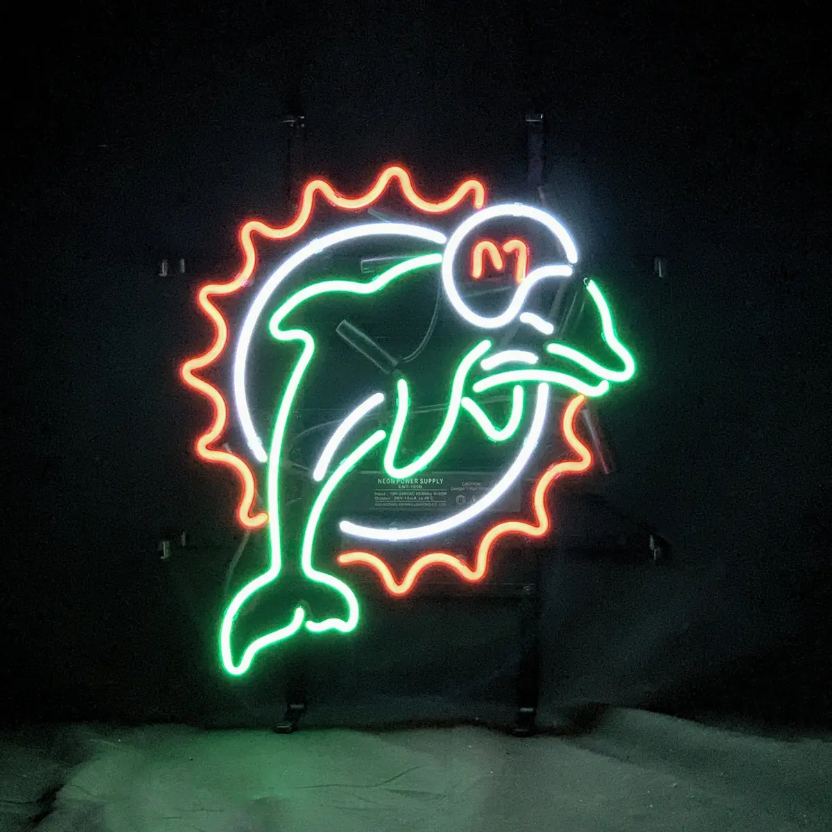 Miami Dolphins Football Logo Neon Signs Light 1