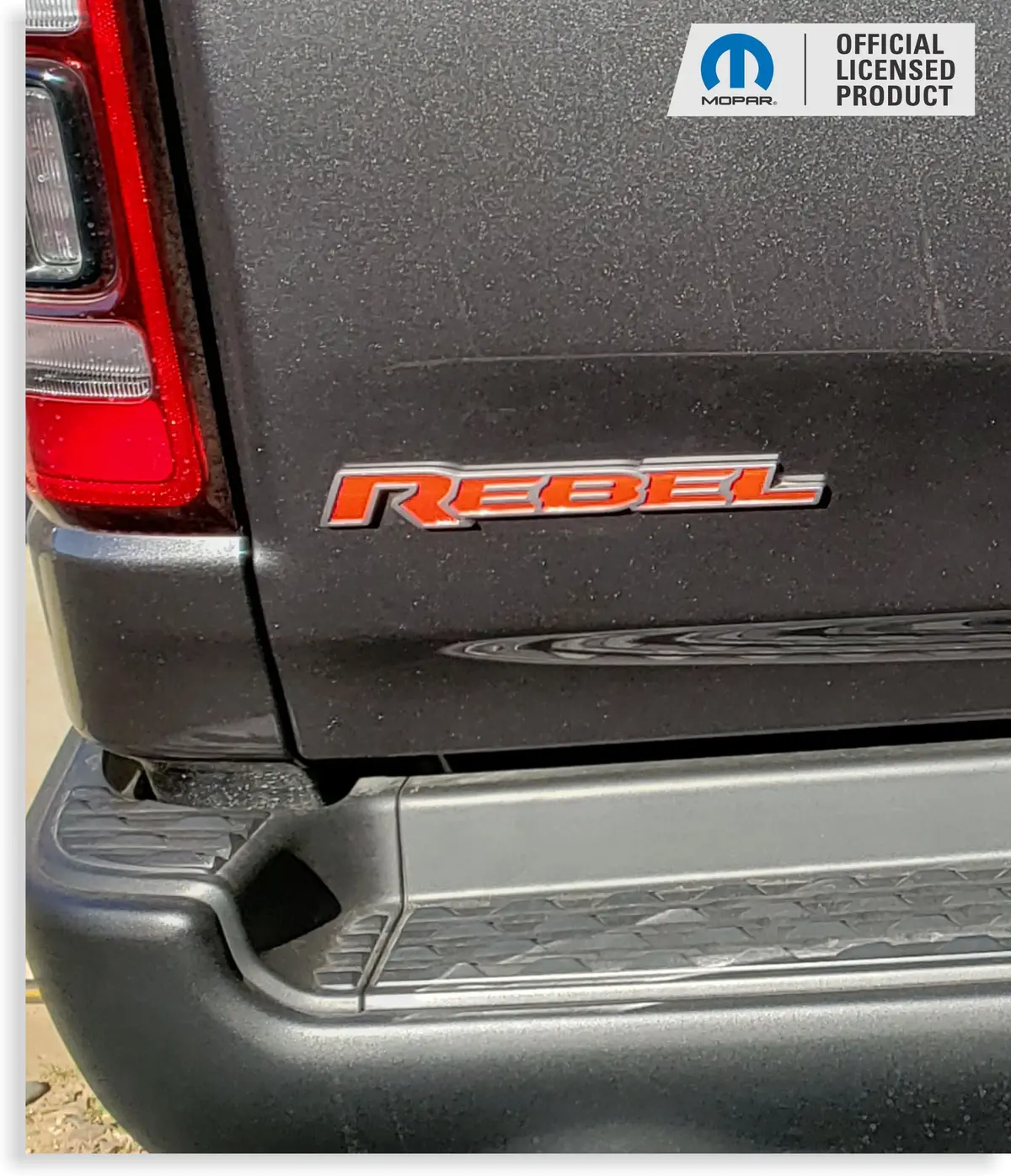 Rebel Emblem Inlay Decal - 2019-2026 Ram 1500 Rebel 1