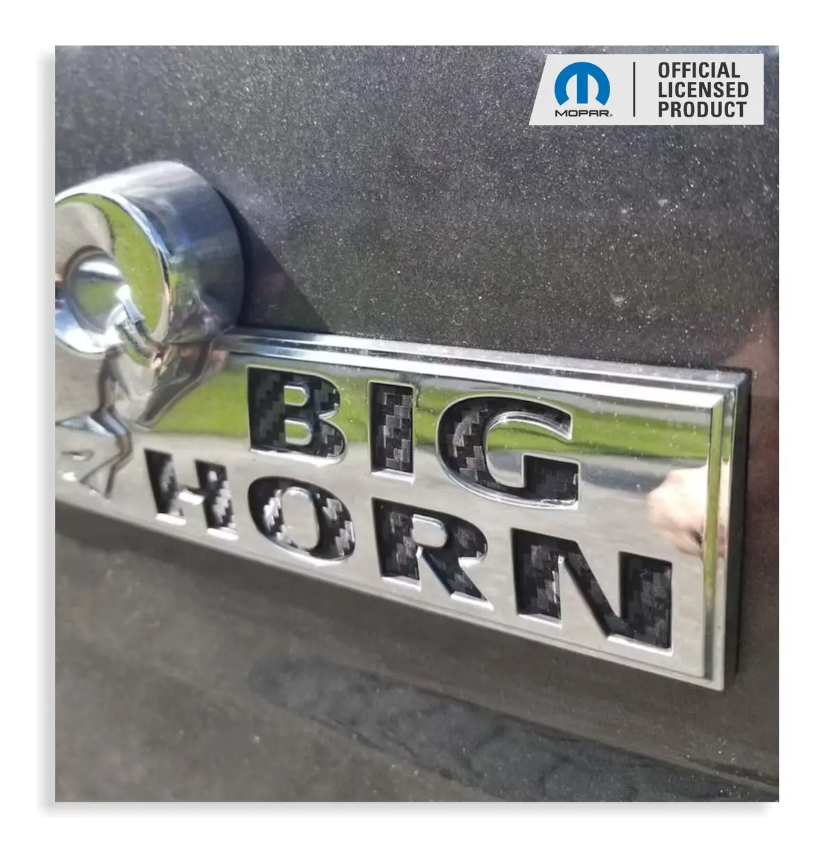 Big Horn Tailgate Emblem Overlay Decals   - 2019  Ram Big Horn Classic 1