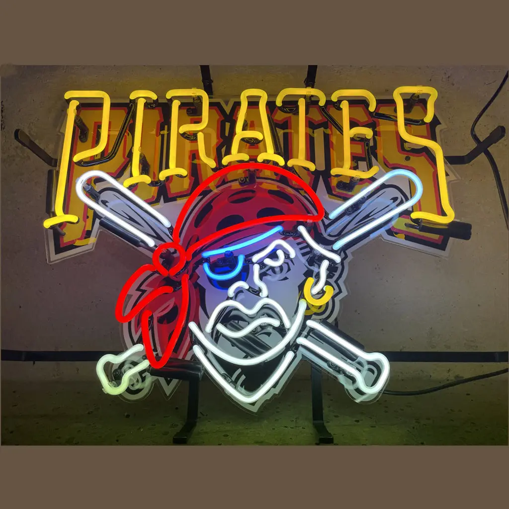 Nlb Pittsburgh Pirates Neon Signs Light 1