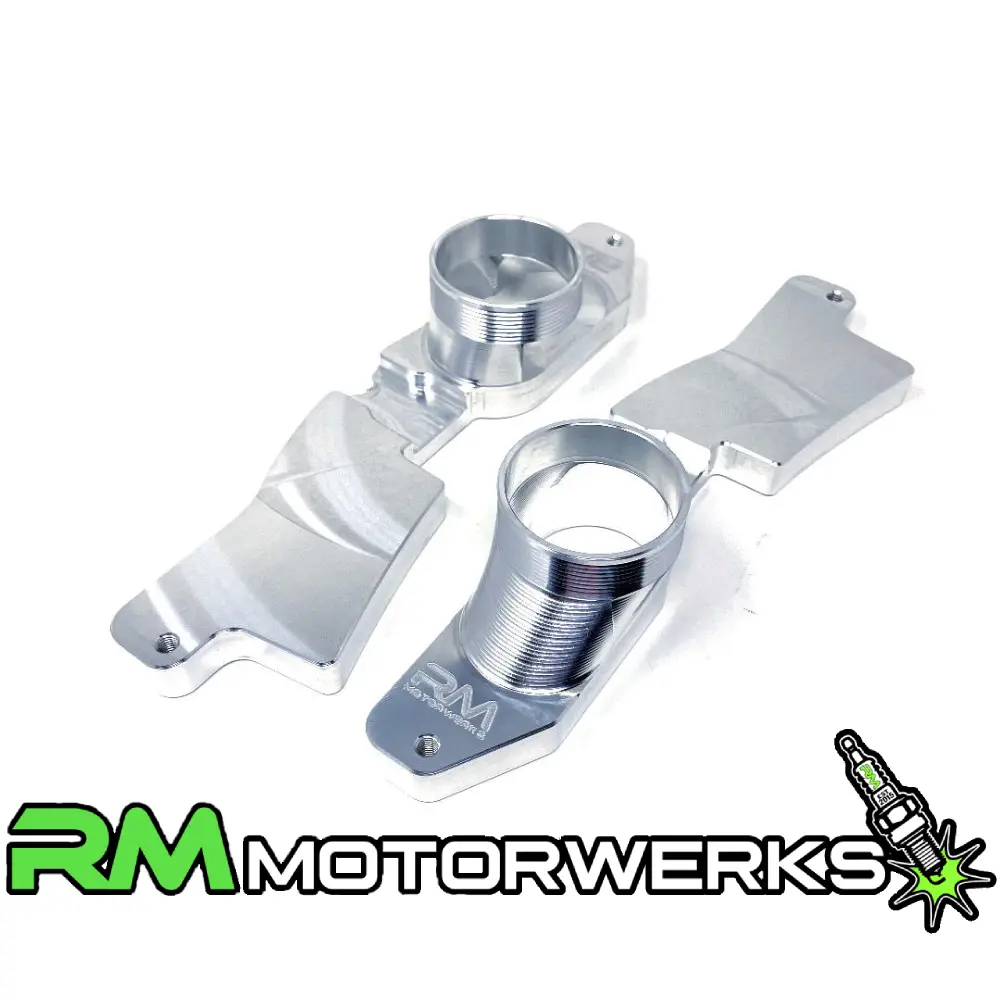 Billet Gtr Brake Duct Mounts - Fits Oem Brembo Caliper 2009+ 1