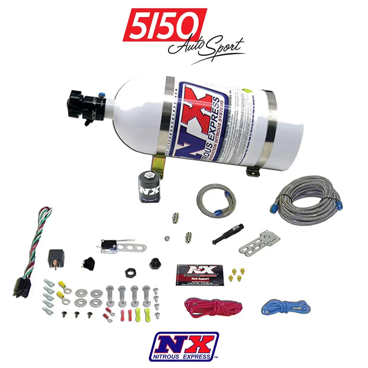 Nitrous Dry Efi Kit, Single Nozzle System 1