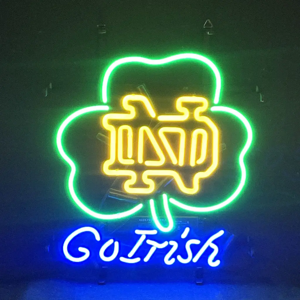 Notre Dame Go Irish Neon Signs Light 1