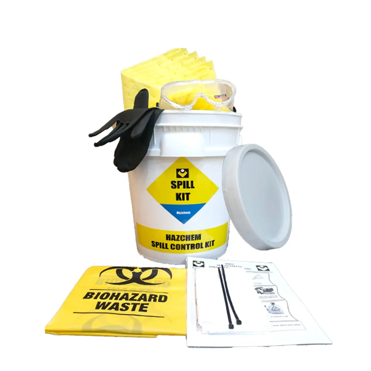 Spill Kit (Hazchem) - 20 Litres (Bucket Type) 1