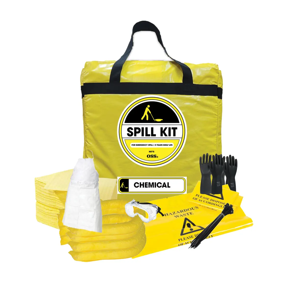 Spill Kit (Hazchem) - 40 Litres (Nylon Bag Type) 1
