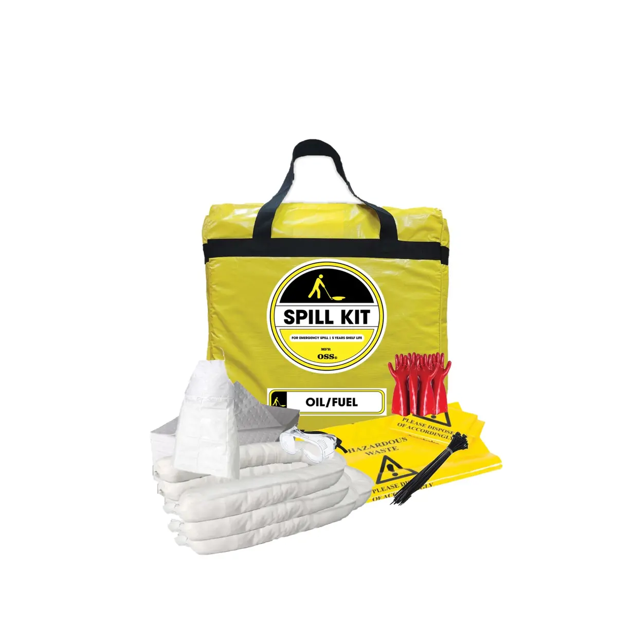 Spill Kit (Oil/Fuel) - 40 Litres (Nylon Bag Type) 1