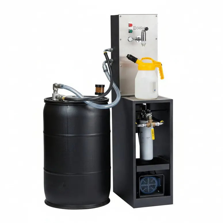 Oilsafe | 55 Gallon Drum Work Station | Lubrication 2-Way Filtration, Management & Dispensing Stations 1