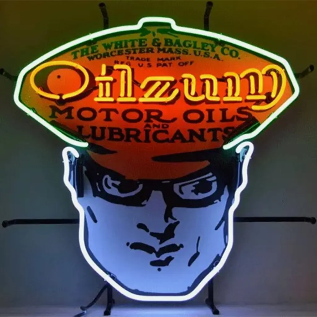 Oilzum Motor Oils Lubricants Neon Signs 1