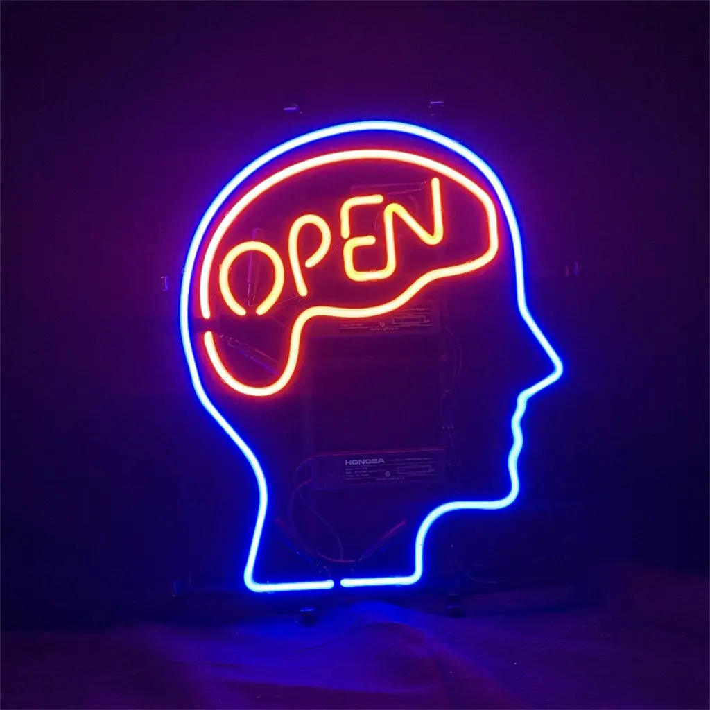 Open Mind Neon Light Sign 1
