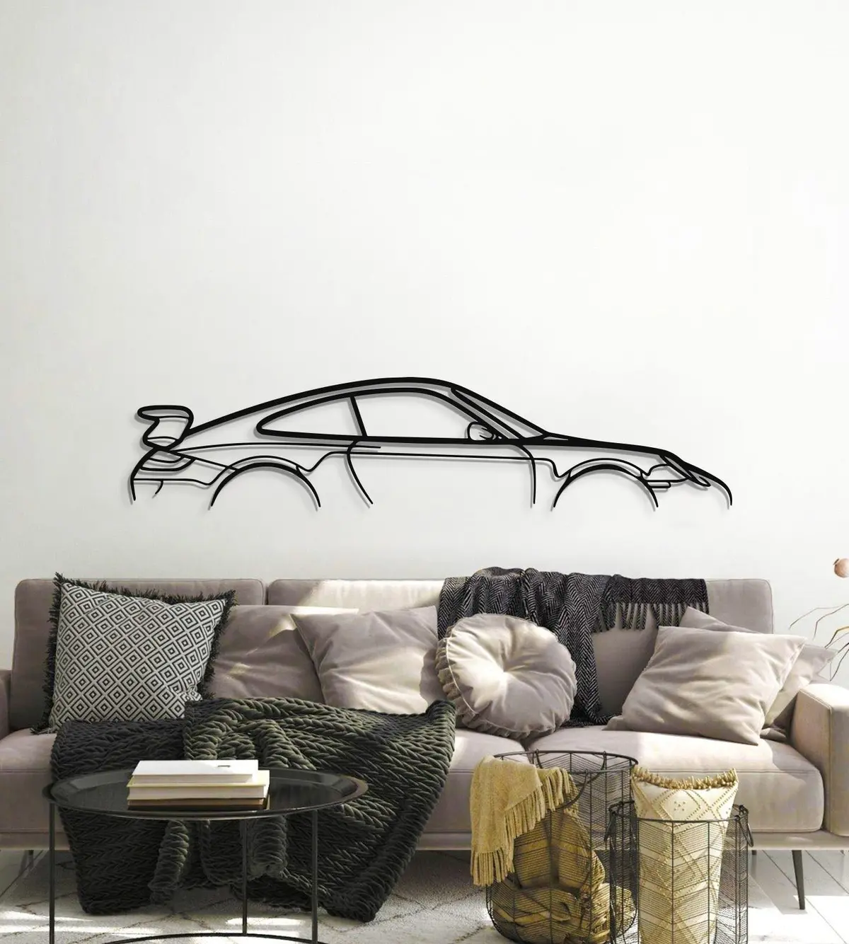 911 Gt3 Model 997 Metal Car Wall Art - Mt0856 6