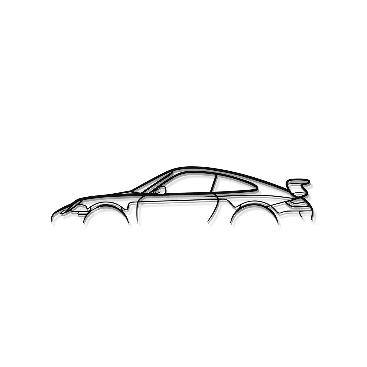 911 Gt3 Model 997 Metal Car Wall Art - Mt0856 8