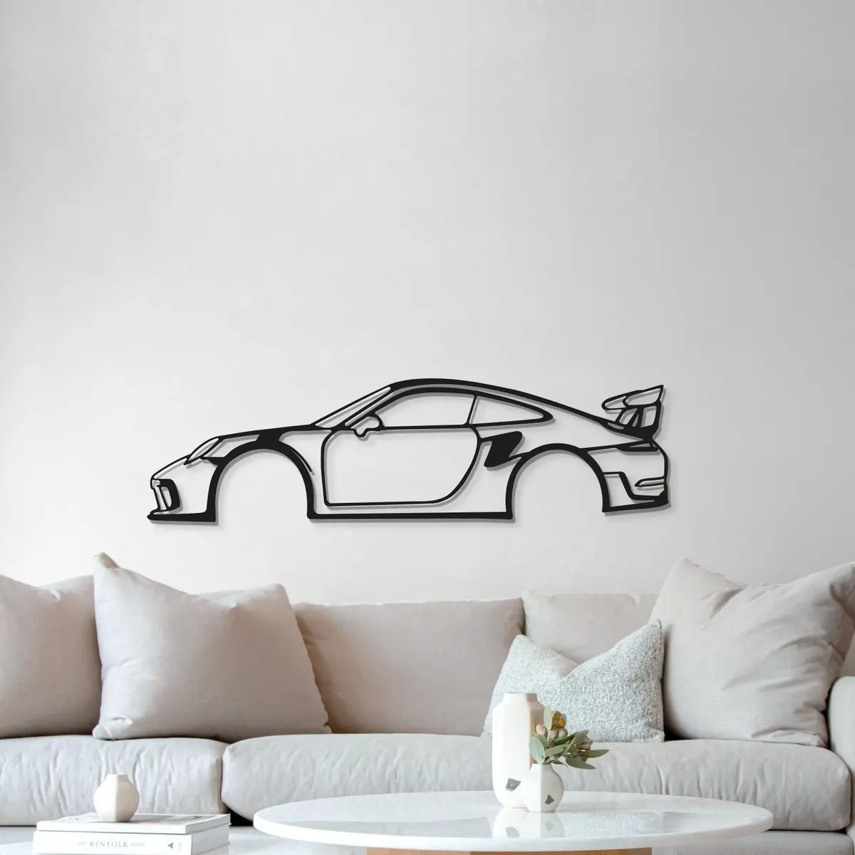 911 Gt3 Rs Metal Car Wall Art - Mt0857 5