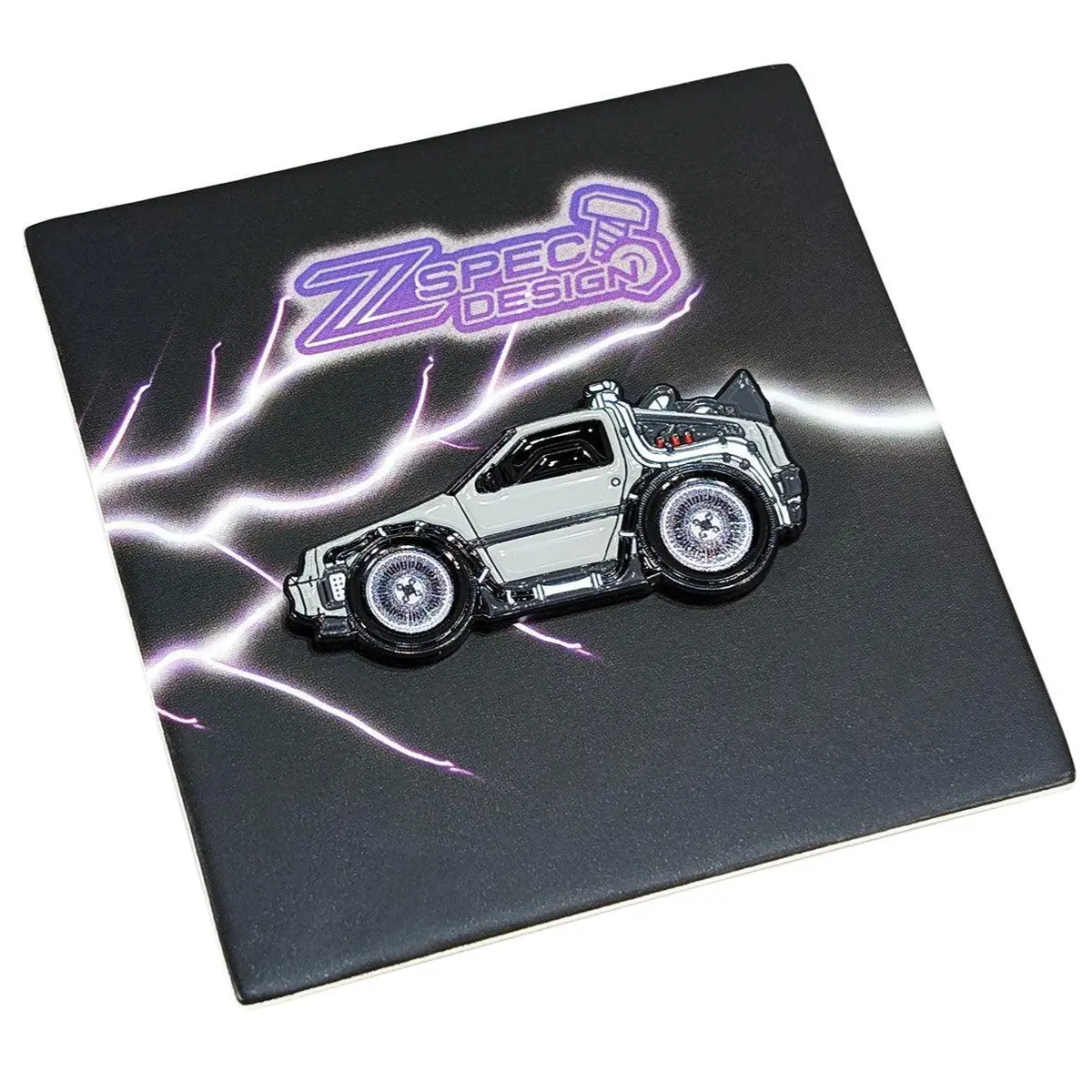 Zspec Collector Lapel / Hat Pin - Delorean Dmc-12 88Mph 1