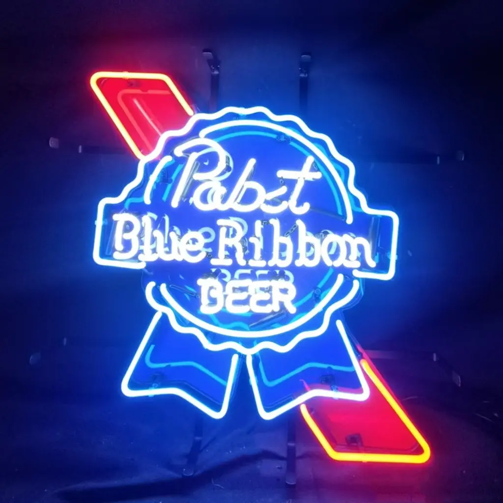 Pabst Blue Ribbon Beer Classic Neon Signs 1