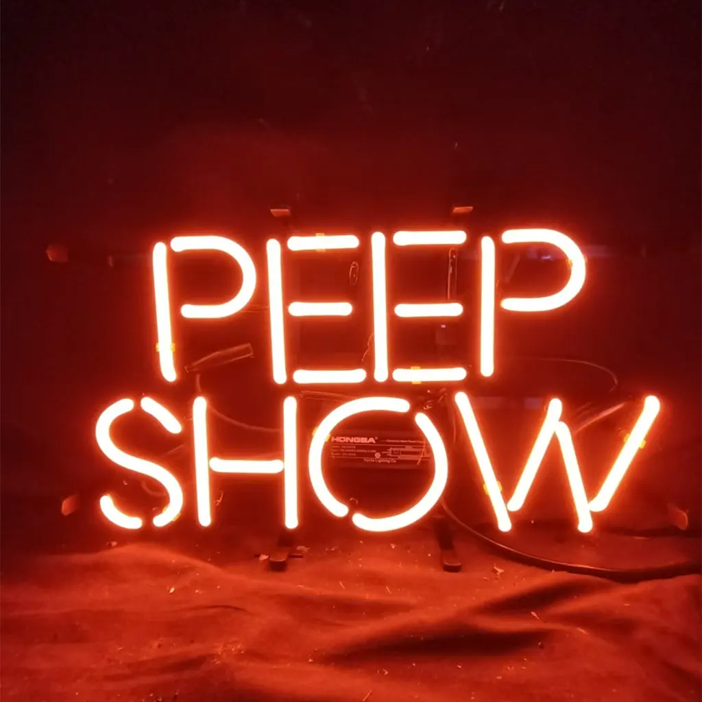 Peep Show Neon Signs 1