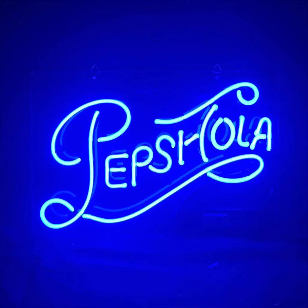 Pepsi Cola Font Neon Signs 1