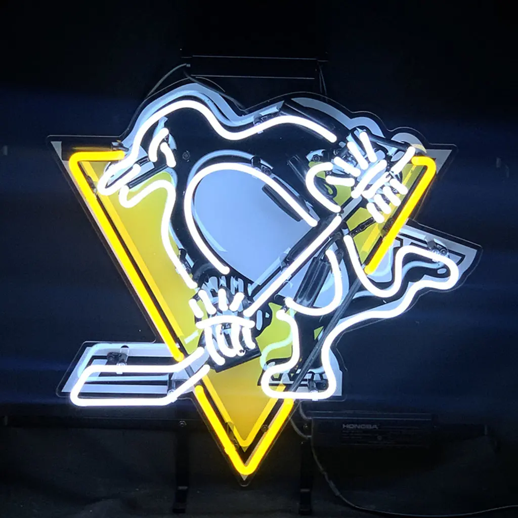 Pittsburgh Penguins Hockey Neon Signs 1
