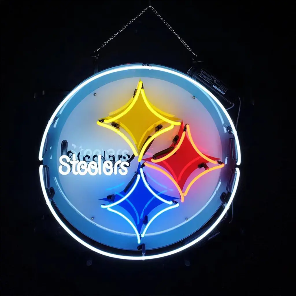 Pittsburgh Steelers Football Logo Neon Signs 1