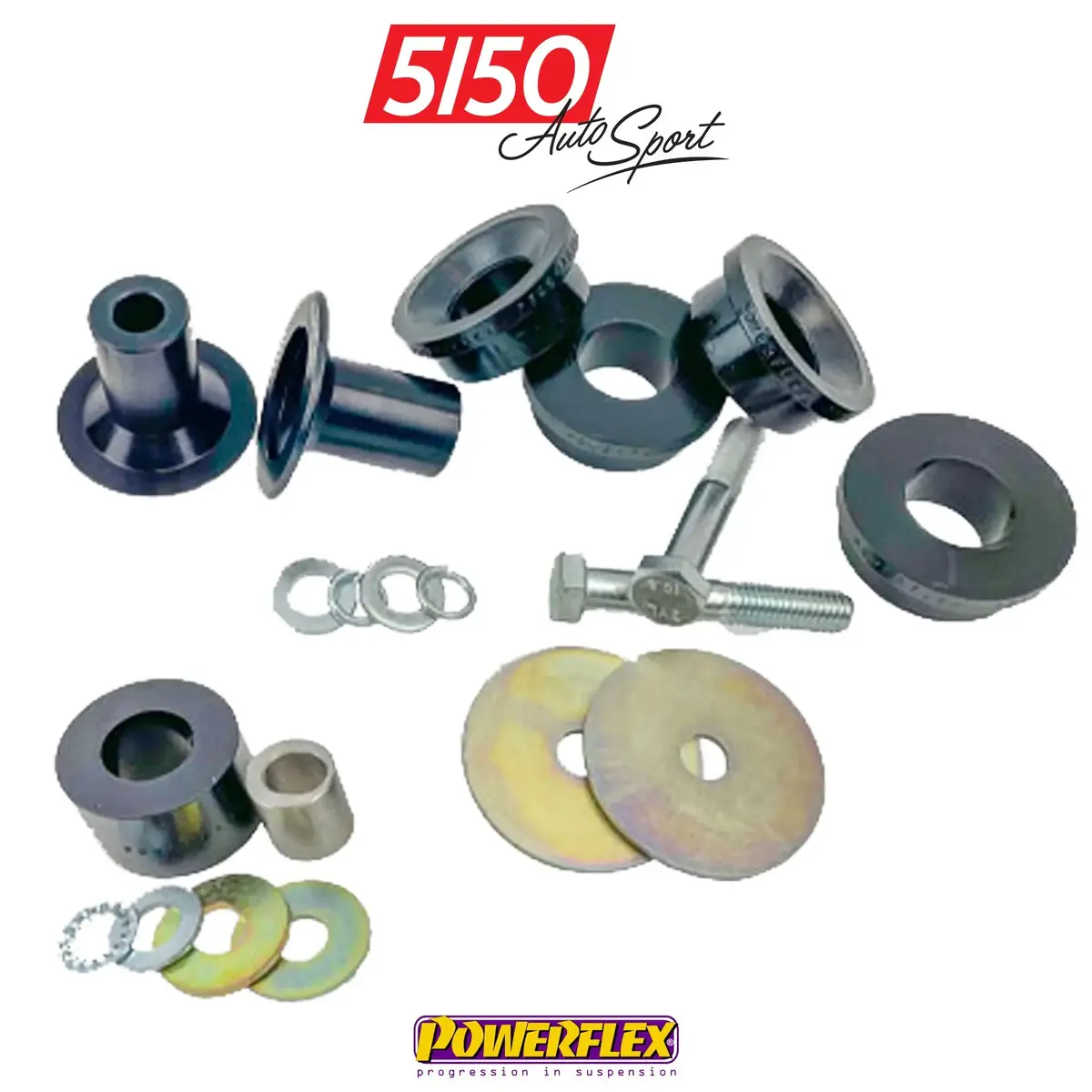 Powerflex Differential Mount Polyurethane Bushing Kit, Bmw E46 M3 1
