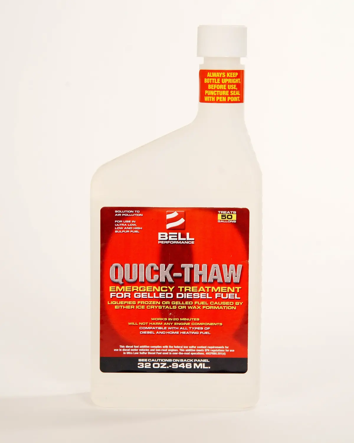 Quick Thaw (Case 32 Oz.) Restoring Treatment For Gelled Diesel Fuel - Case Of 12 X 32 Oz. Bottles 1