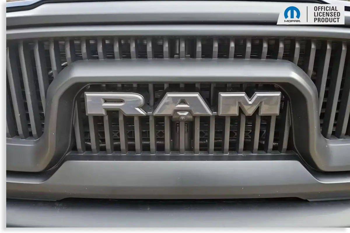 Ram Grille Emblem Overlay Decal   - 2023-2025 Ram 2500 Rebel 1