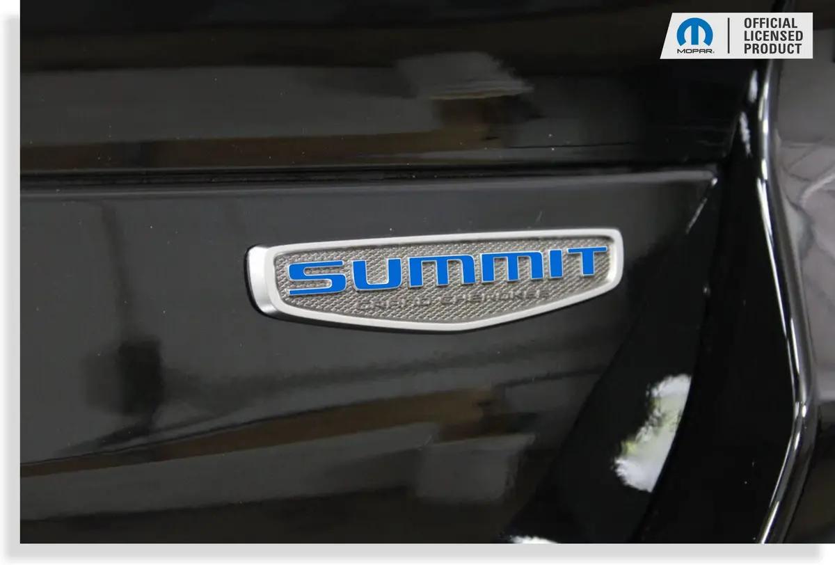Summit Emblem Overlay Decal - 2022-2025 Grand Cherokee Summit 5