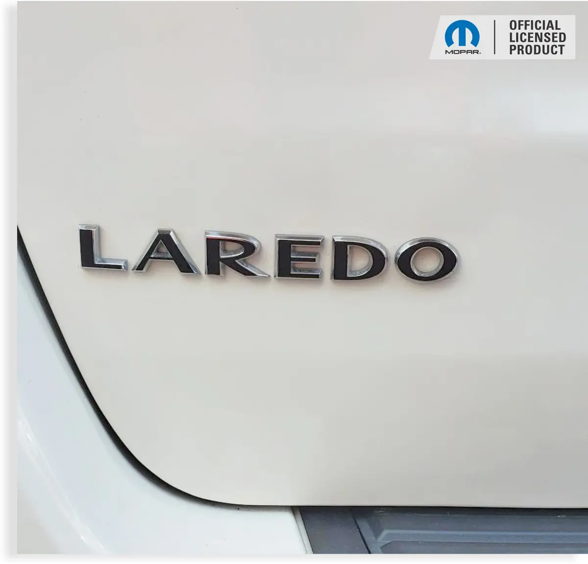 Laredo Emblem Overlay Decal - 05-21 Jeep Grand Cherokee 1