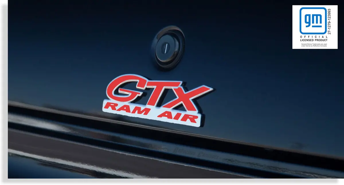 Gtx Badge Overlay Decals - 97-03 Grand Prix Gtx 1