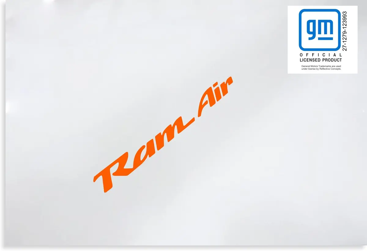 Ram Air Decal - Grand Am 1