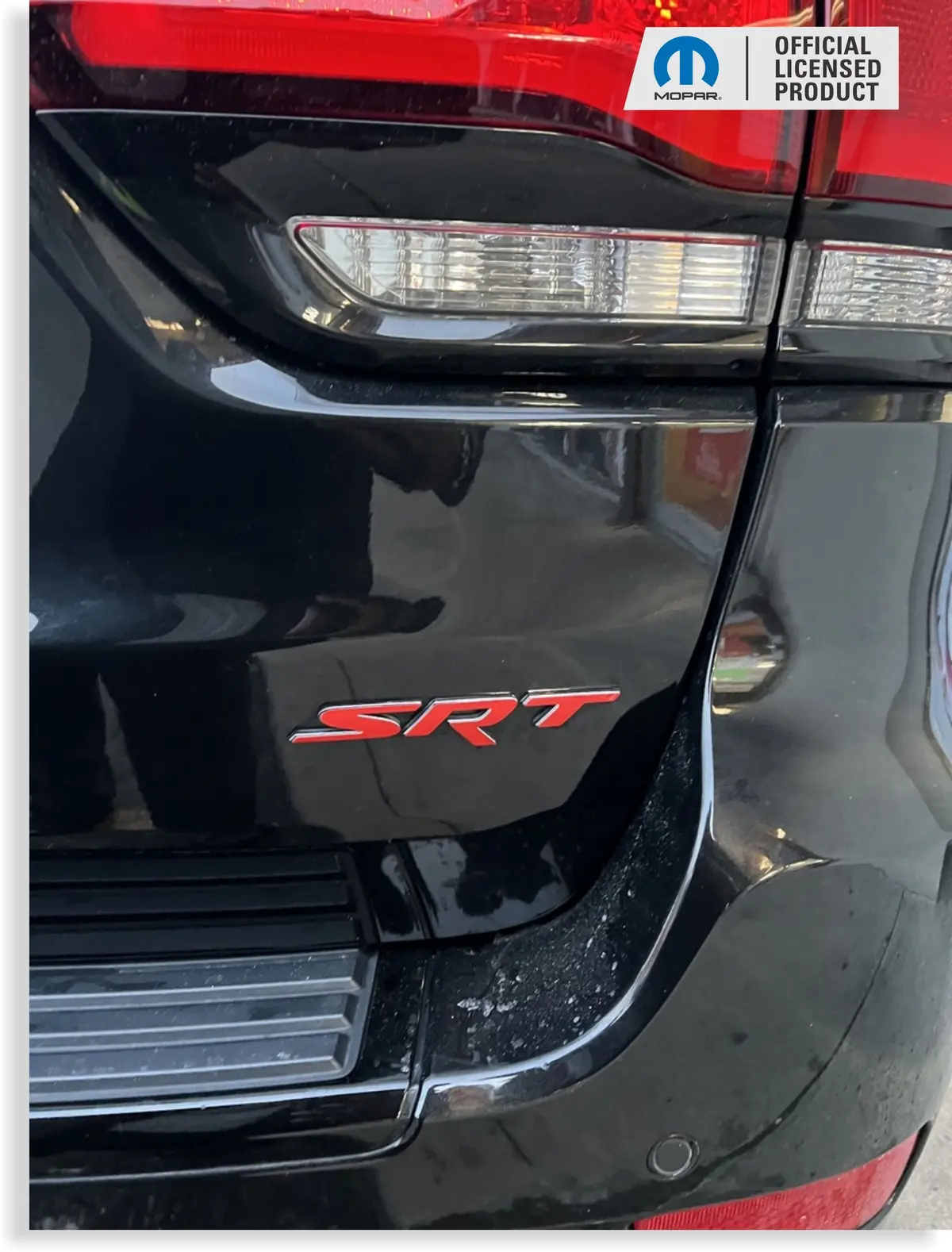 Srt Emblem Overlay Decal - 2014-2021 Grand Cherokee Srt 1