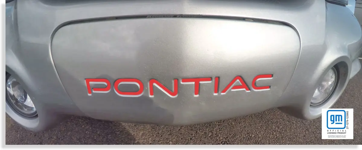 Front Plate Lettering Inlay Decal - 00-03 Bonneville 1