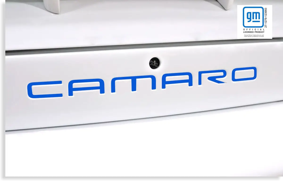 Rear Lettering Inlay Decal - 93-02 Camaro 1