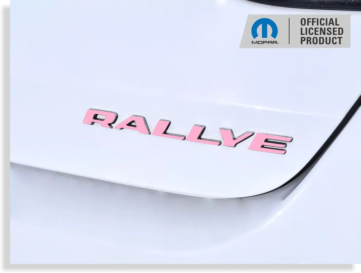 Rallye Emblem Overlay Decal - Dodge Dart 1