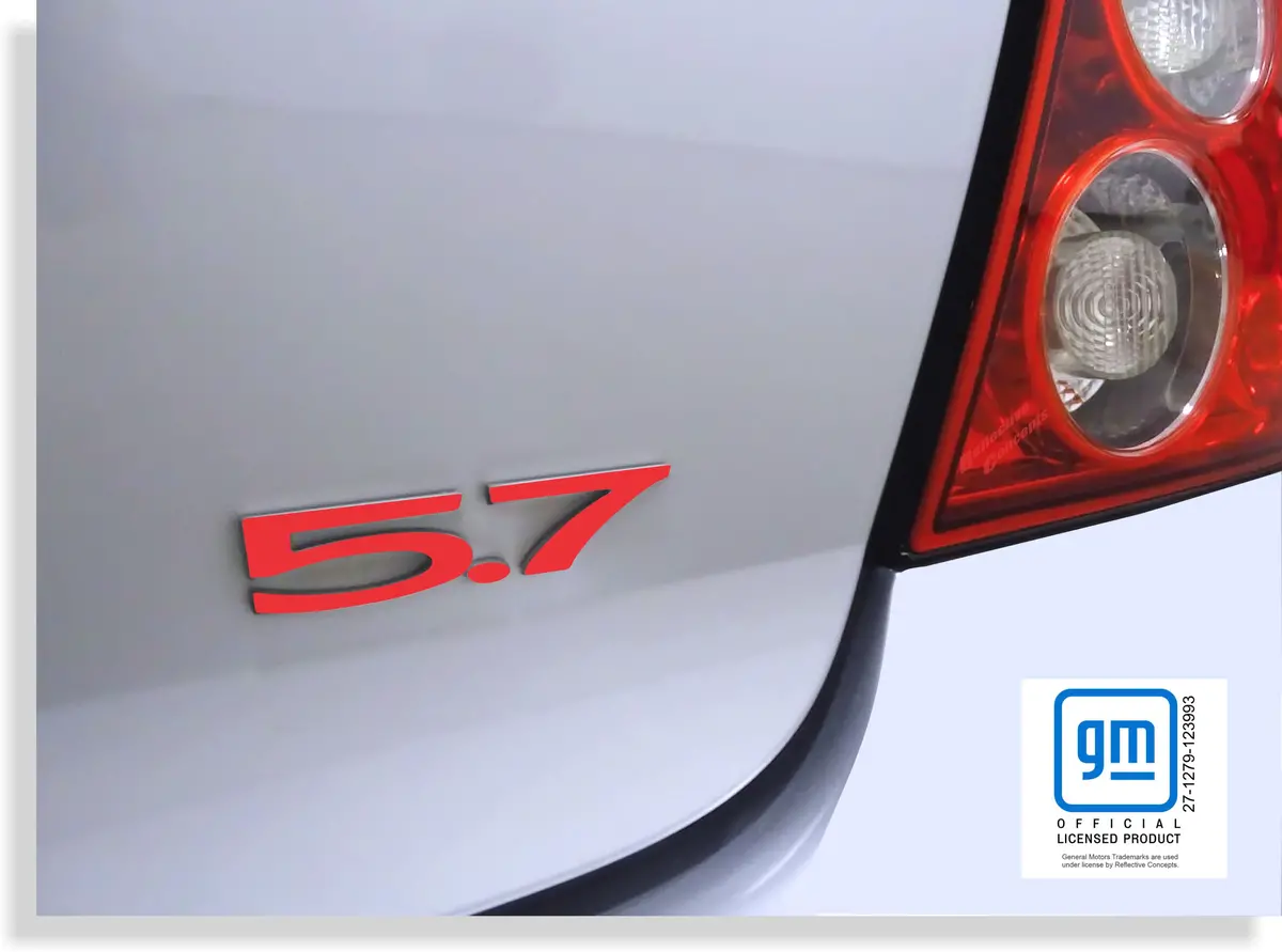 5.7 Emblem Overlay Decal -  Gto 1