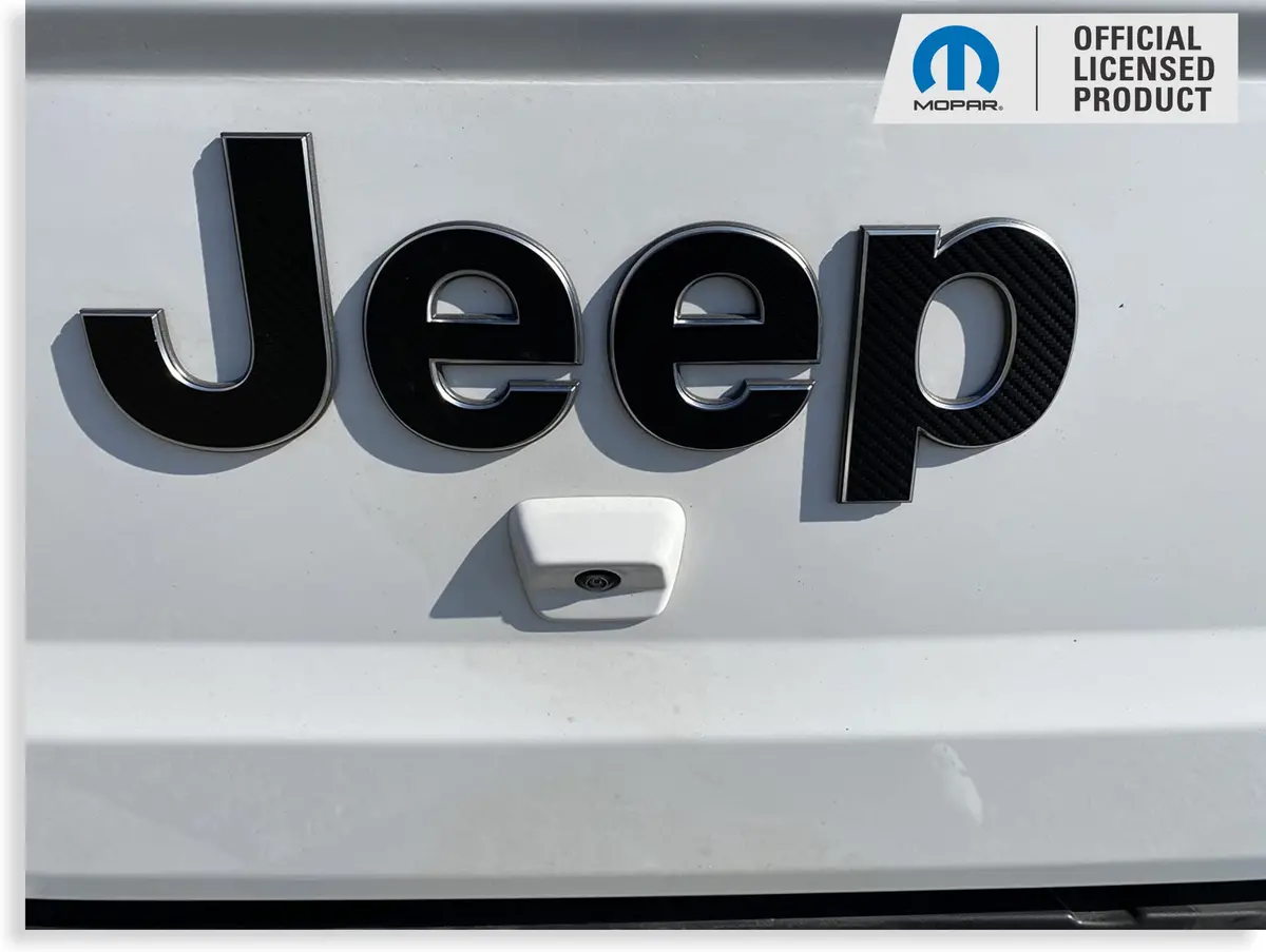 Tailgate Jeep Emblem Overlay Decals  - 2020-2025 Gladiator 1