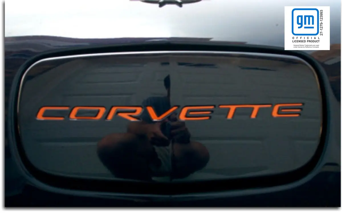Front Lettering Inlay Decal - C5 Corvette 97-04 1