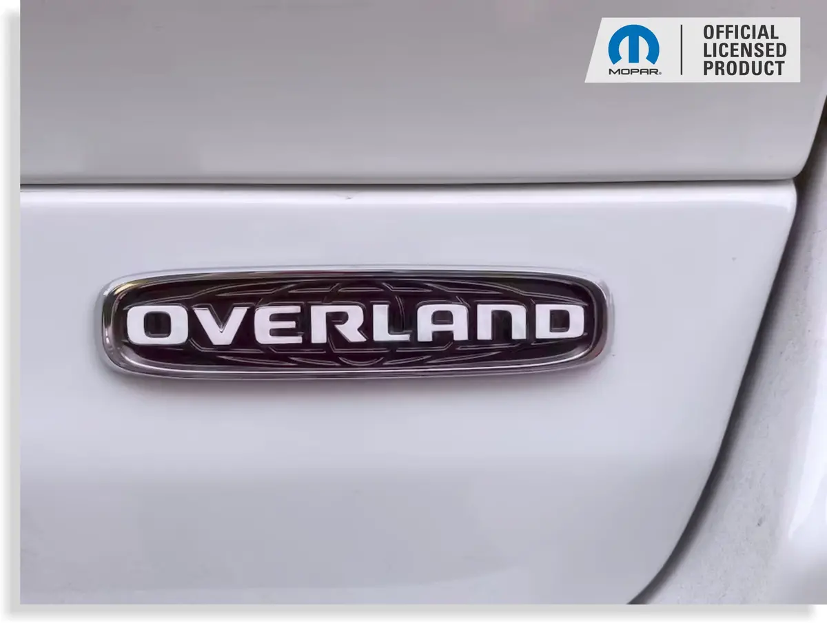 Overland Emblem Overlay Decal - 2022-2025 Grand Cherokee Overland 1