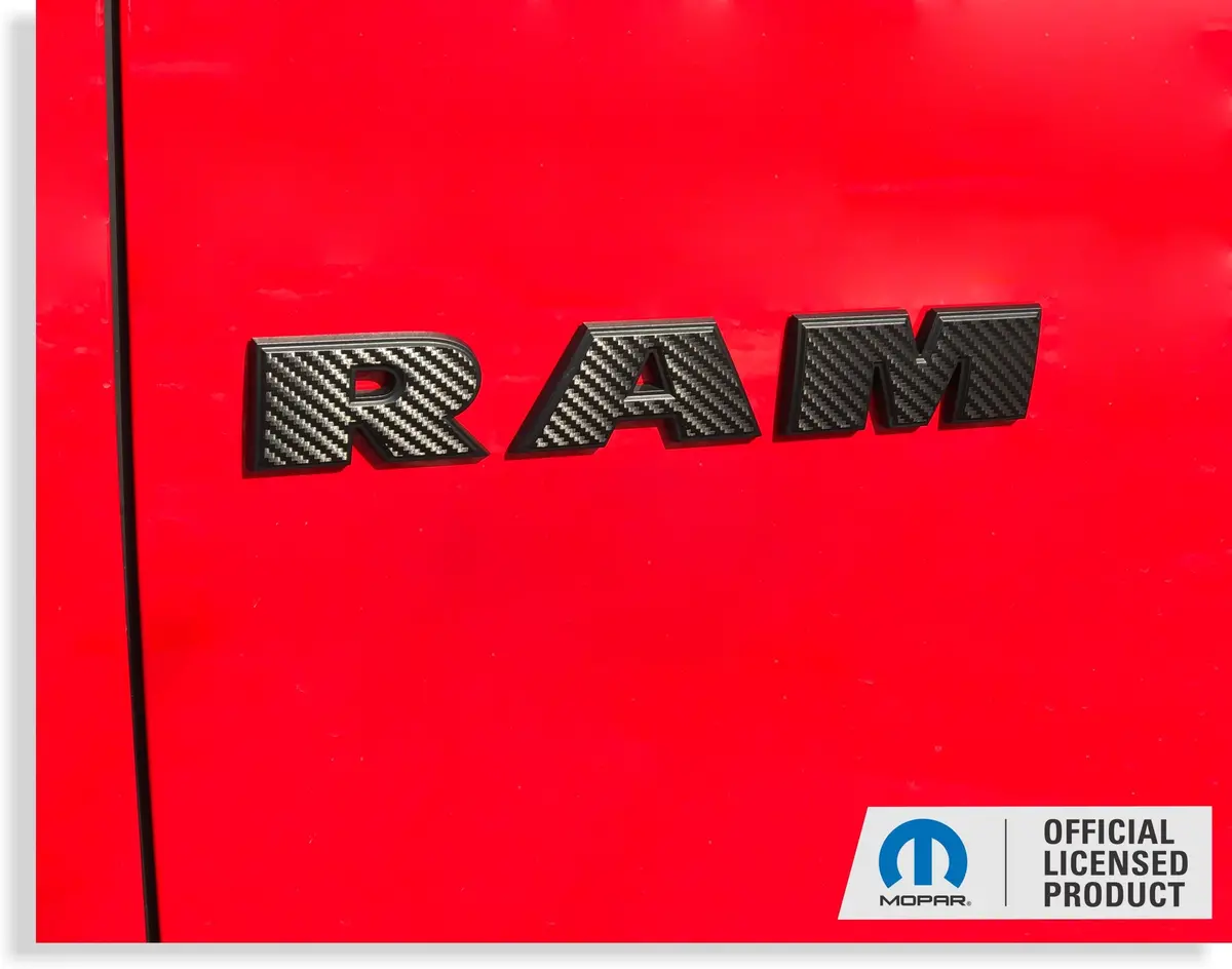 Ram Emblem Overlay Decals   - 2008-2010 Dodge Ram 1500 1