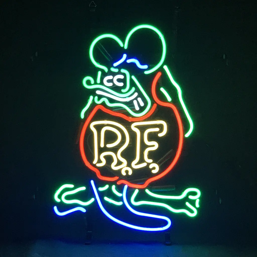 Rf Rat Fink Mouse Neon Signs 1