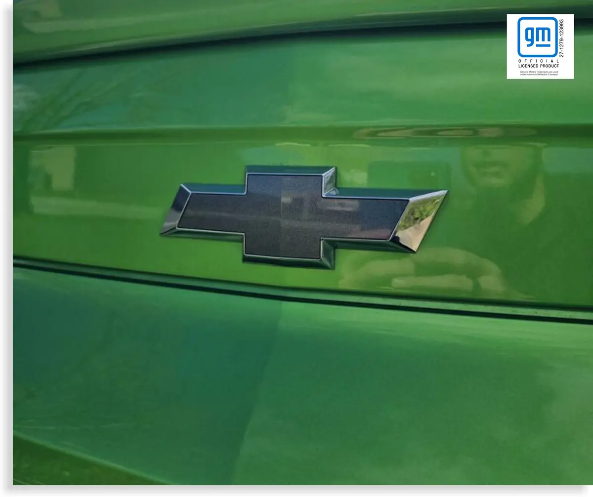 Rear Bowtie Overlay Decal - 2010-2013 Camaro 1