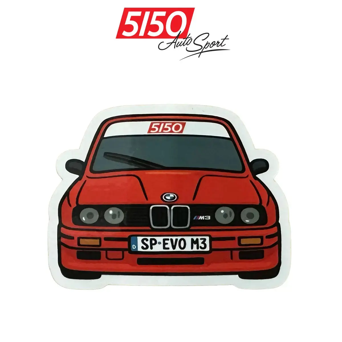 5150 E30 Sticker - Red 1